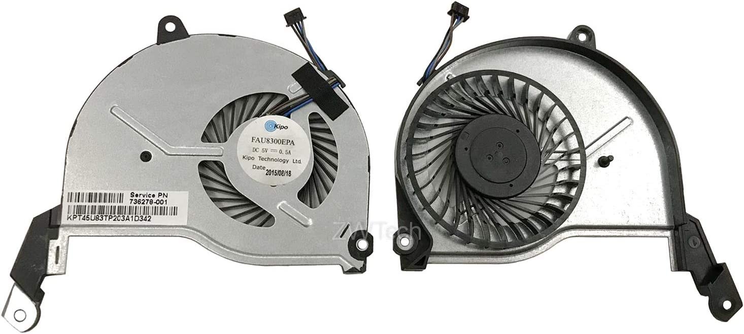 New CPU Cooling Fan for HP Pavilion 15-N225NR