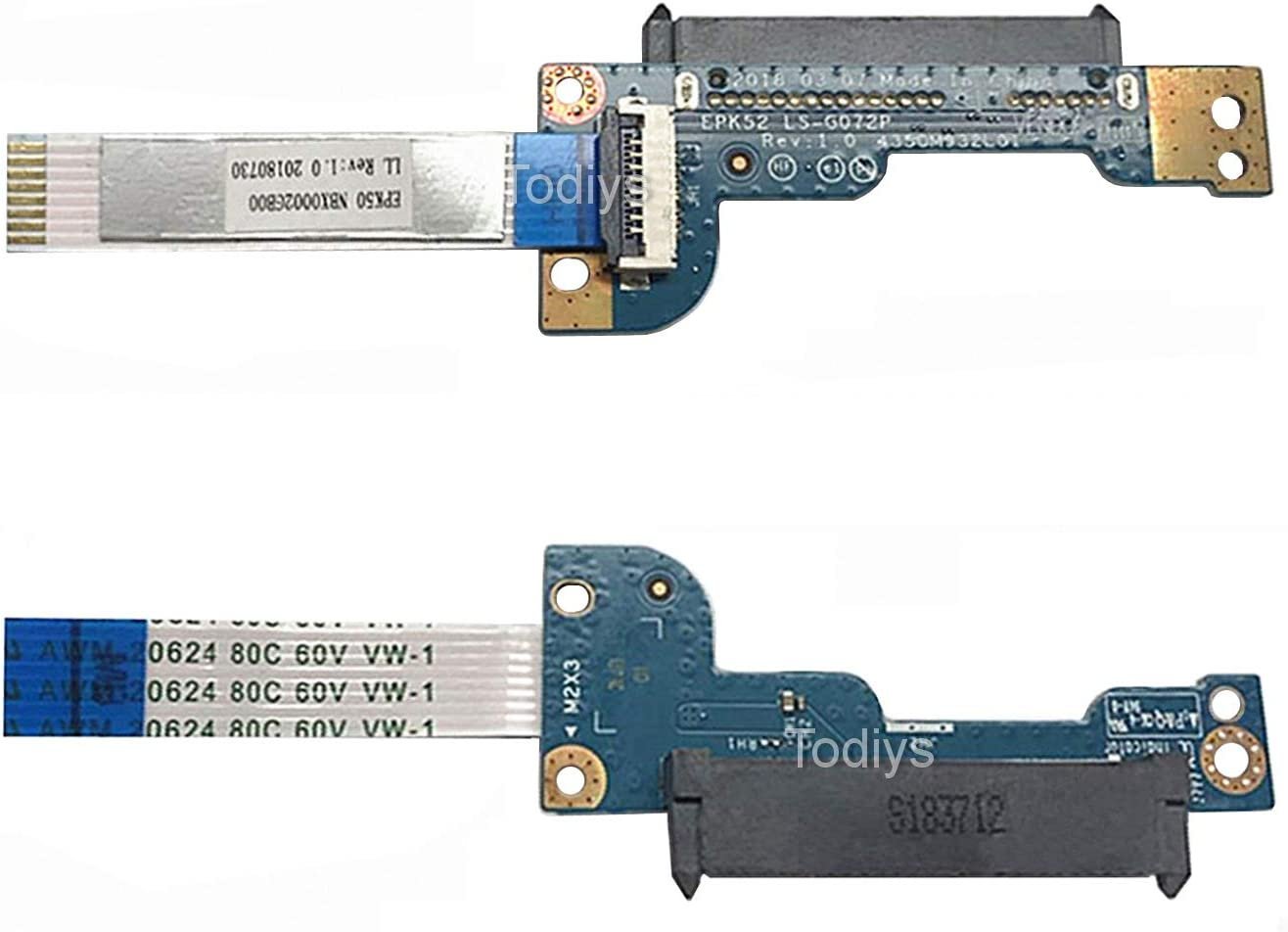 New Hard Drive Connector HDD Cable Board for HP 15-DA0044NR