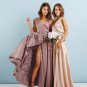 Bridesmaid Infinity Wrap Maxi Dress, Maternity Gown, Engagement Boho Wedding Dress, #006