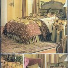 Butterick Waverly 3559 Decor Bedroom Bedding Duvet Comforter Pillow Sham Neck Roll