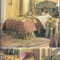 Butterick Waverly 3559 Decor Bedroom Bedding Duvet Comforter Pillow Sham Neck Roll