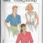 Simplicity 9594 Women Blouses Sizes 14 16 18 20, Vintage Short Long Sleeveless Styles