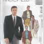 McCalls 9112 Men's Jacket Dress Casual Size M 38 40 42
