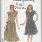 Simplicity 8486 Misses Dress in Two Lengths Drop Waist Sizes 6+8+10 Adjustable for Petite