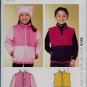 Kwik Sew Children Girls or Boys Jacket Vest Sizes XS(4-5), S(6), M(7-8), L(10), XL(12-14)