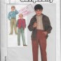Vintage Simplicity 7064 Dated 1985 Boys Shirt, Pull on Pants, Unlined Vest Size 12