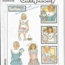 Vintage Simplicity 8594 Girls Dress Party Daisy Kingdom Size 3 Uncut Dated 1988