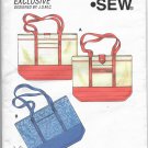 Kwik Sew Two Styles Tote Bags Two Designs New Factory Folded Sewing Pattern