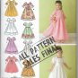 Child's Special Occasion Dress Simplicity 3545 Sewing Pattern Uncut