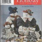 Simplicity 7399 Holiday Christmas Snowmen Gift Giving Decor, Four Stuffed Dolls Size 22 33 inches
