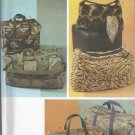Simplicity 4582, Six Totes different style bags, Travel Bags, Luggage, Small  Medium Large Sizes