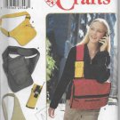 Simplicity 9000 School Carry All Bags Fanny Pack Cross Side Left Right Over Shoulder Totes Tab Close