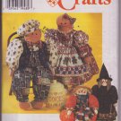 Simplicity Crafts 7345 Bakers Kitchen Witch Pumpkin Dolls Plus Clothes One Size by Faith Van Zanten