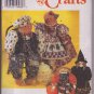 Simplicity Crafts 7345 Bakers Kitchen Witch Pumpkin Dolls Plus Clothes One Size by Faith Van Zanten