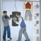 Burda 9811 Sizes 7 to 12 Coordinates Loose Fitting Boys Sweat Pants Hoodie Sweat Shirt