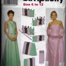 Simplicity 9466 Weddings Proms Tops Skirts Wrap Sizes 6 - 12 Sewing Pattern