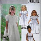 Butterick B4057 Flower Girls, Sizes 6 7 8 Pageant Dress, Wedding Party Dress, Special Occasions