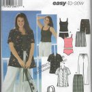 Simplicity 5571 Women Pants Shorts Tops Sizes 18 to 24 Easy Sew Pattern