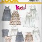 New Look 6493 Children Dresses, Jumpers, Tops, Kids Play Outfits Sizes 4 to 9