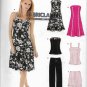 New Look 6468 Size 6 to 16 Dress Pants Shorts Tops Summer Wardrobe Sewing Pattern