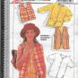 Burda 3810 Girls Vest and Jackets Light Cover-ups, Sizes 8 to 12, Original Sewing Pattern FF