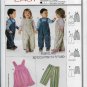 Burda 9772 Boys & Girls Pants Dress Bib Rompers Sizes 3M to 3 yrs