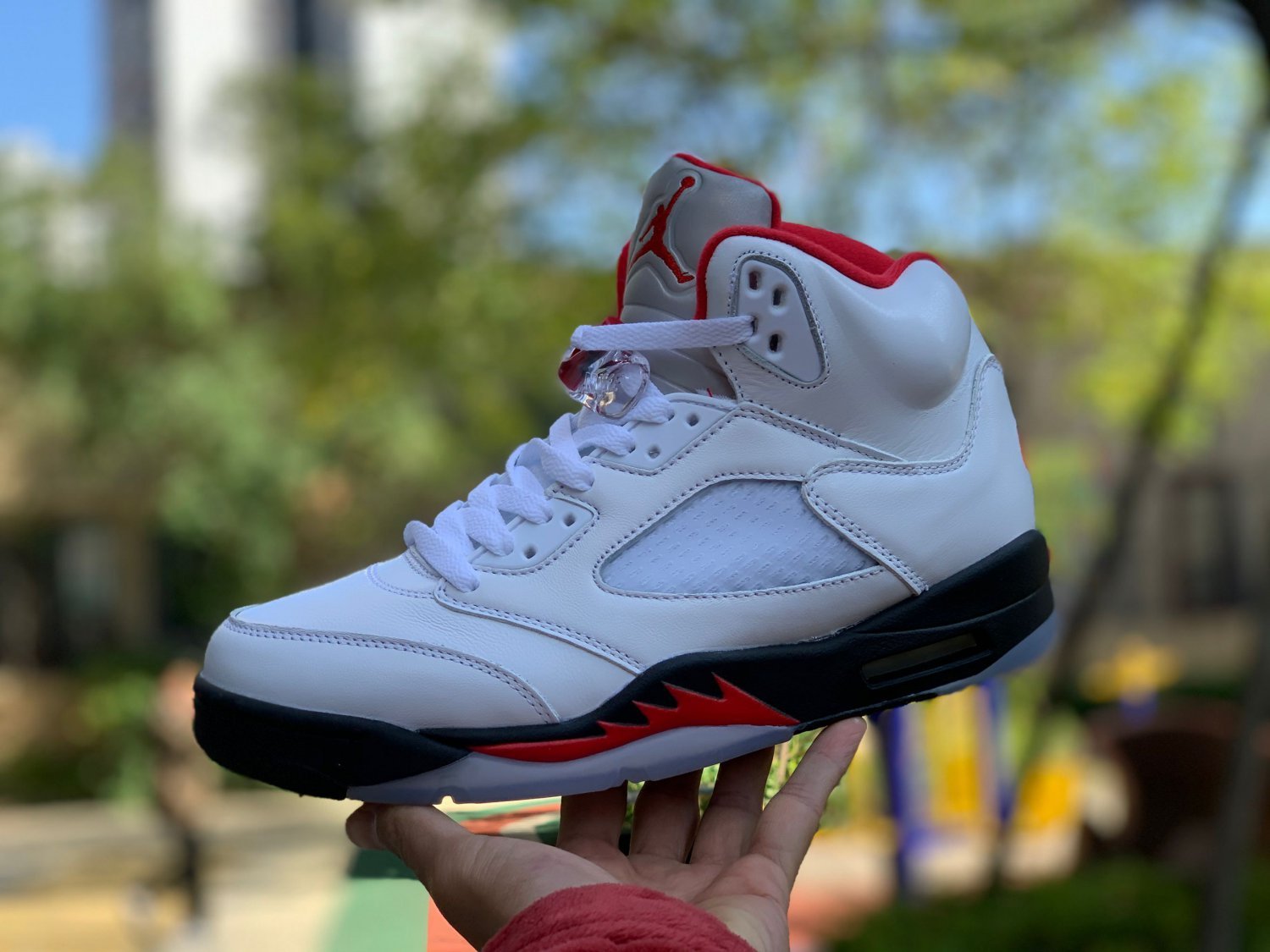 jordan 5 retro fire red 2020