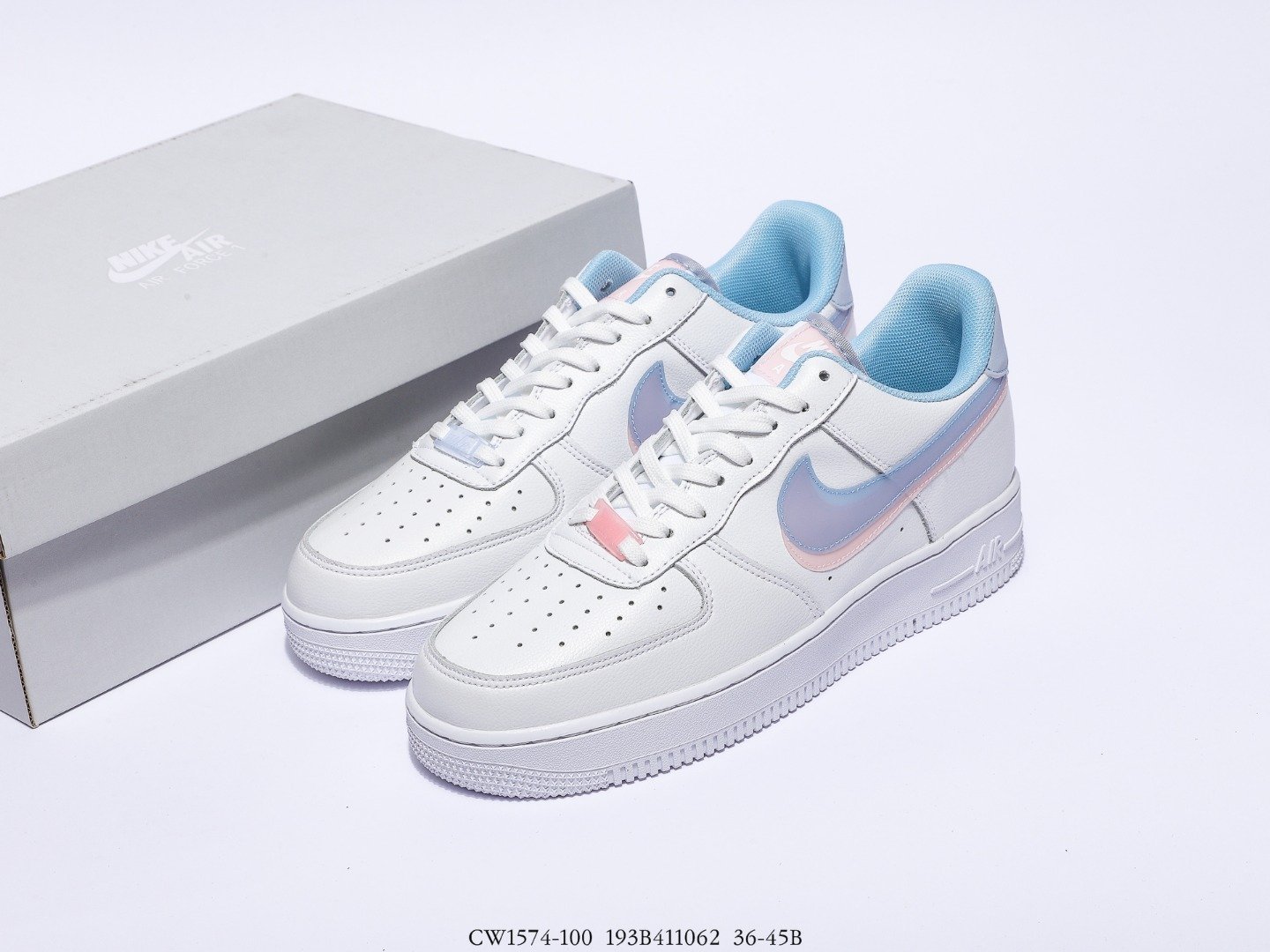 nike air force 1lv8 double swoosh