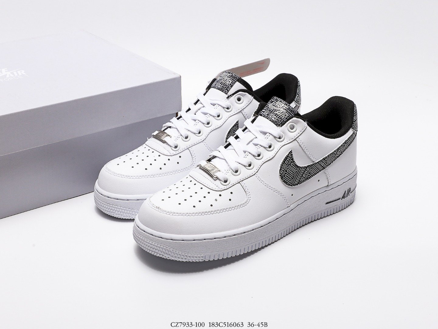 air force 1 white metallic silver