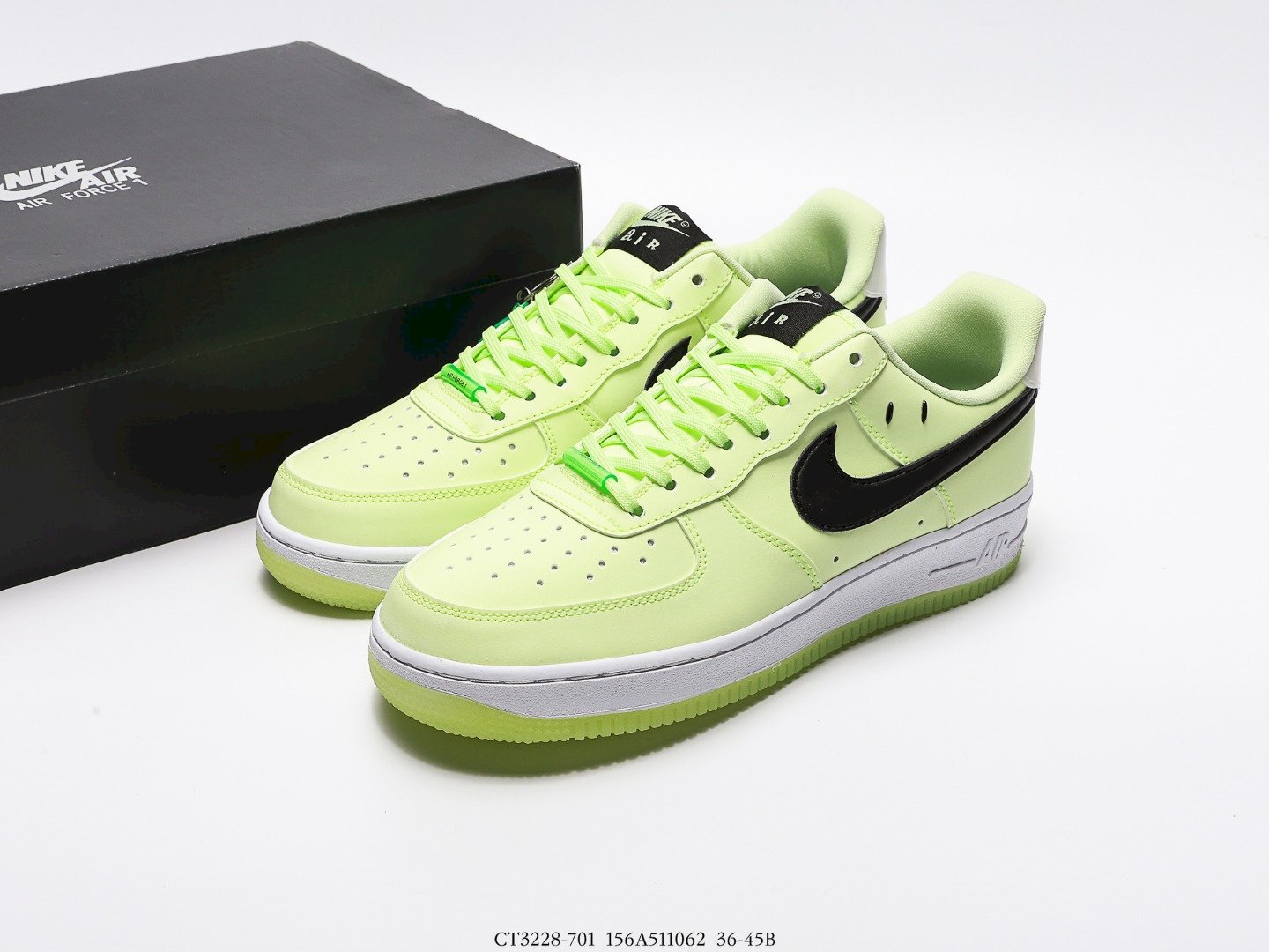 glow in dark air force 1