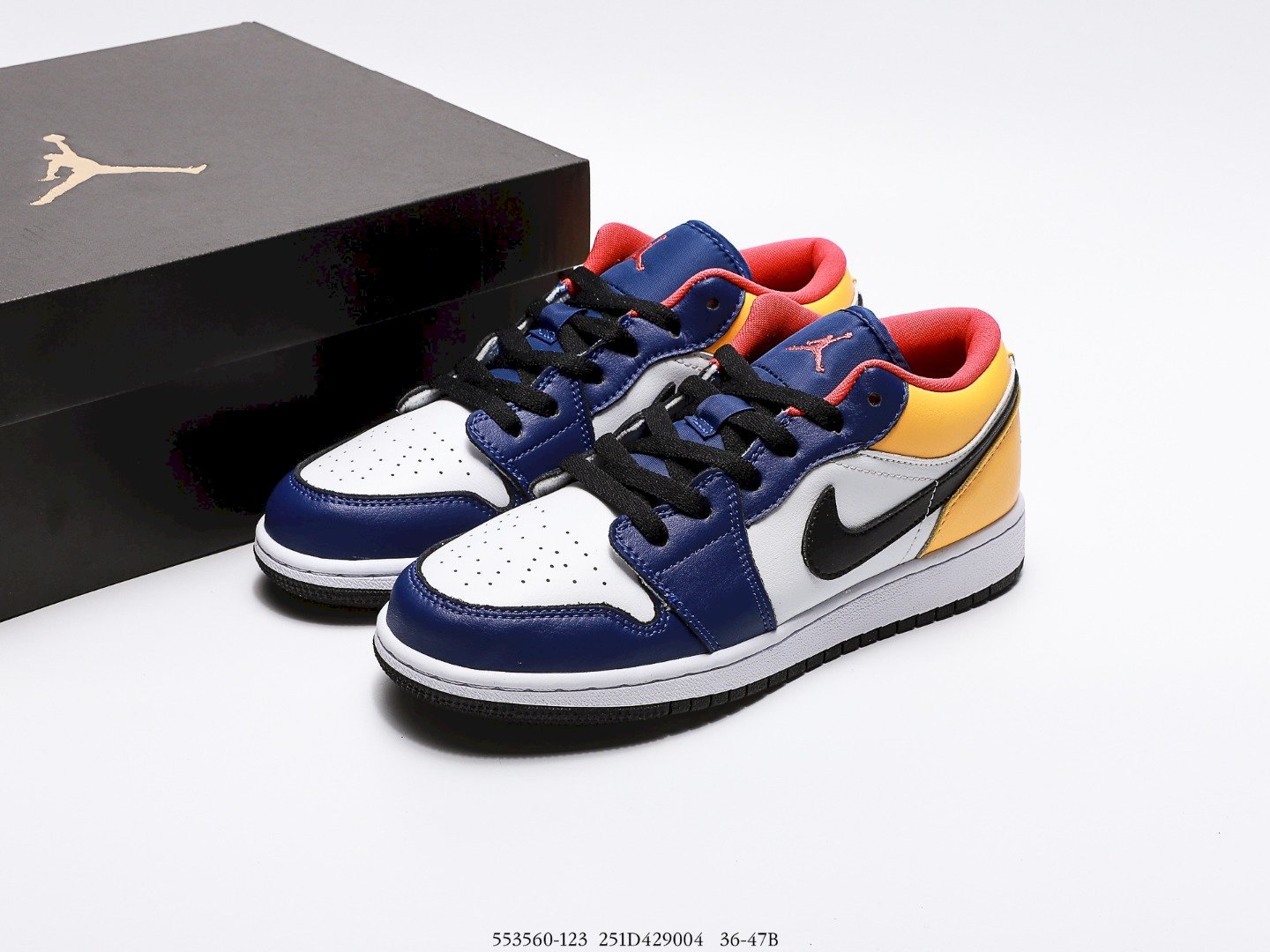 air jordan 1 low royal yellow