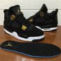 Jordan 4 &acirc;��Royalty&acirc;�� Black Gold 308497-032
