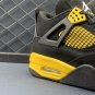 Jordan 4 &acirc;��Thunder 2023&acirc;�� BlackTour Yellow