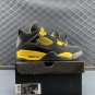 Jordan 4 &acirc;��Thunder 2023&acirc;�� BlackTour Yellow