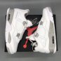 Jordan 4 &acirc;��White Oreo&acirc;�� WhiteTech Grey-Black-Fire Red