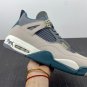 Jordan 4 Beige Dark Grey Blue White