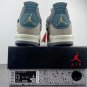 Jordan 4 Beige Dark Grey Blue White