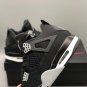 Jordan 4 Black Canvas Sneaker