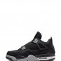 Jordan 4 Black Canvas sneakers