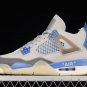 Jordan 4 Grey Blue Basketball