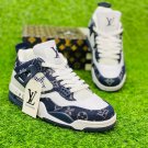 Jordan 4 Monogram Navy
