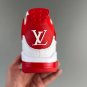 Jordan 4 Monogram White Red