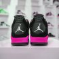 Jordan 4 Pink Neon Thunder In 2023  Shoes Retro Black Pink