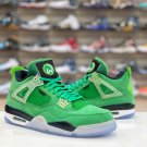 Jordan 4 Retro  Wahlburgers  AJ4 Green Black