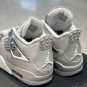 Jordan 4 Retro Frozen Moments White Grey
