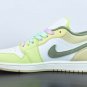 Jordan 1 Low Sail White Oil Green