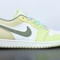 Jordan 1 Low Sail White Oil Green