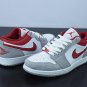 Jordan 1 Low SE Light Smoke Grey Gym Red
