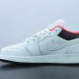Jordan 1 Low White Red Black