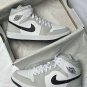Jordan 1 Mid  Light Smoke Grey Women's